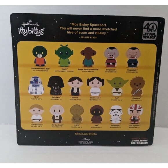 Star Wars SNAGGLETOOTH Hallmark Itty Bittys Celebration 2017 EXCLUSIVE TOY New - Picture 3 of 3